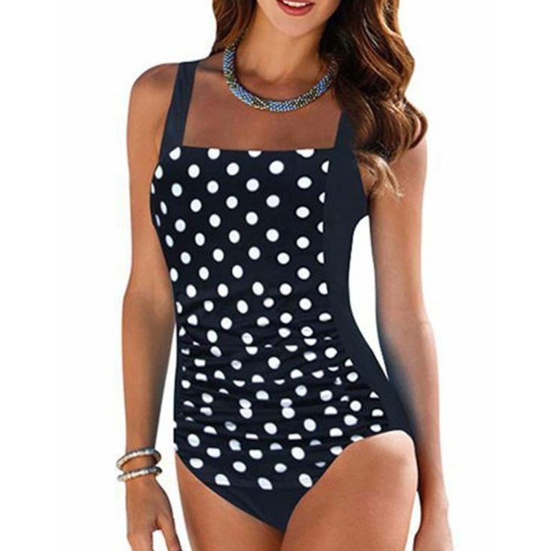 Sexy Slim Fit One-Piece Large Size Swimwear Push Up Women Plus Size Swimsuit Closed Female Body Bathing Suit For Pool Beach Wear