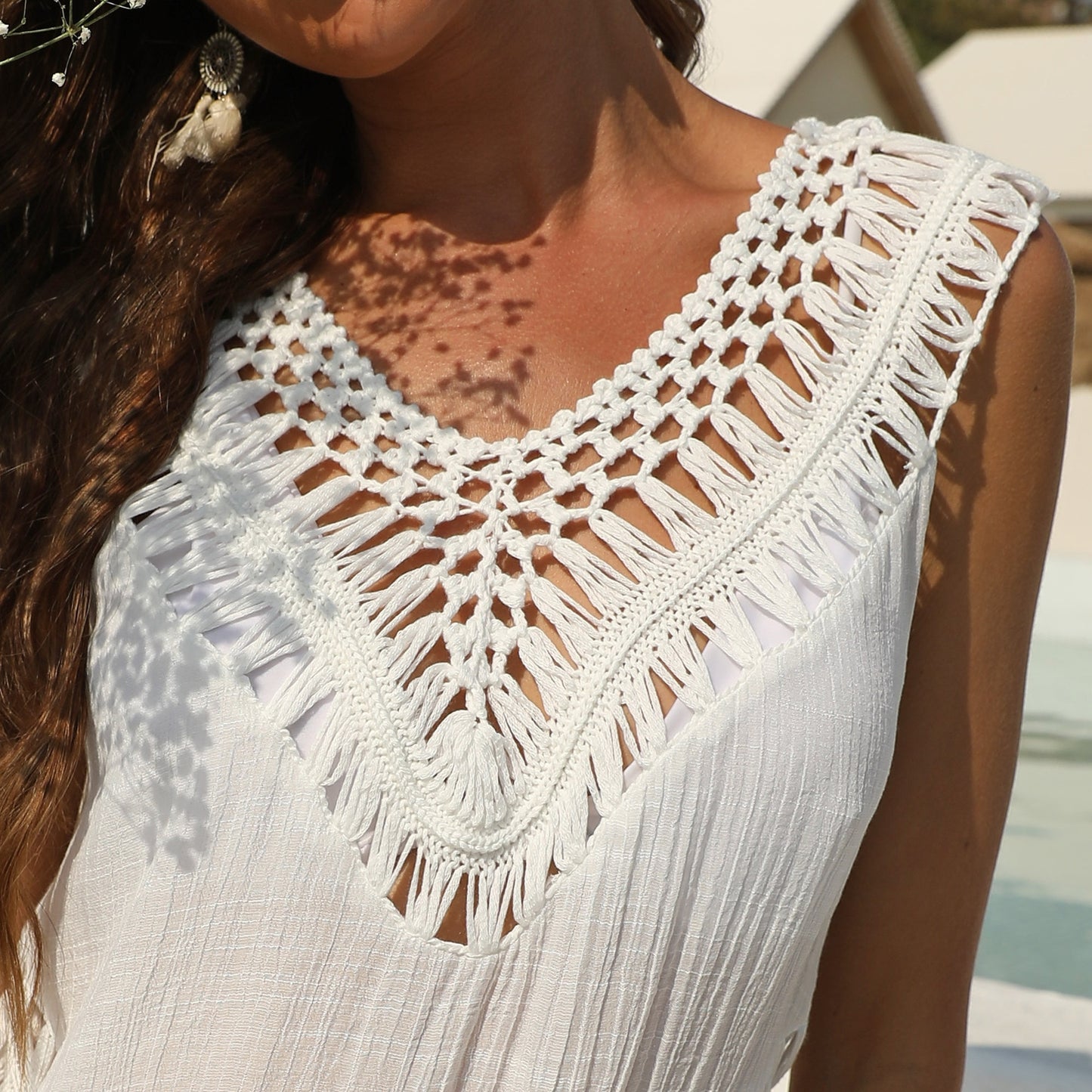 Beach Dresses Tunic Cover Ups for Women Pareo Up 2022 Outfits Cover-ups Summer 2023 Dress Sarong Bath Exits Saida Praia Luxo XL