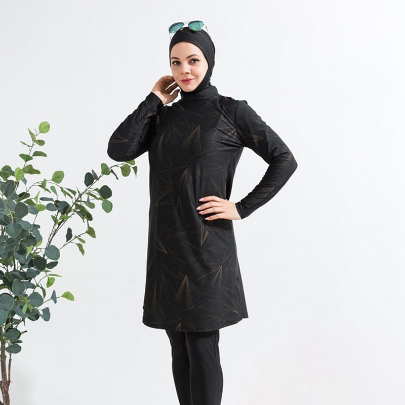 Muslim Swimming Suit For Women Cover Ups Swimwear Abaya Abayas Hijab Long Sleeve Modest Swimsuit Burkini Islamic Designer Hijabs