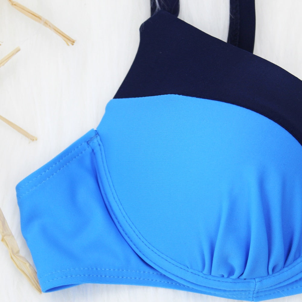 Women Swimwear Two Piece Bikini 2022 Swimsuit Sexy Push Up Solid Biquini Bathing Suits Summer Beach Wear S~XL
