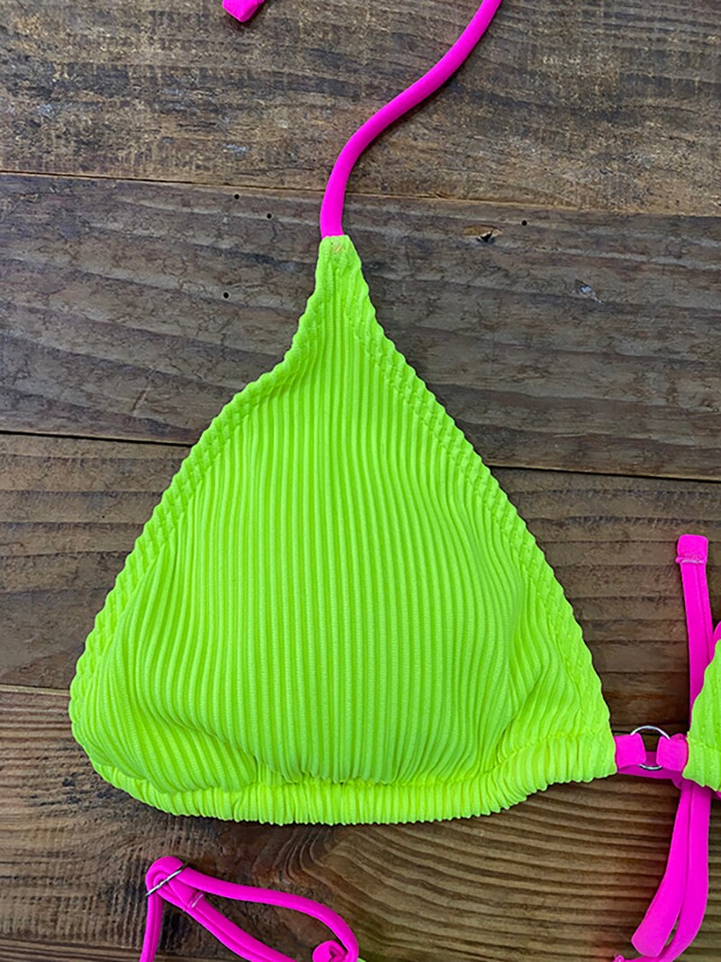 Sexy Micro Bikini Set Thong Swimsuit Spaghetti Strap Beachwear Bikinis Women 2023 New Bathing Suit Biquini Swimwear