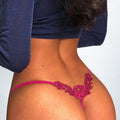 Floral Embroidered Sexy Briefs Low Waist G-String Seduction Thin Women Underwear Seamless Sexy Hollow Out Panties Thong Lingerie