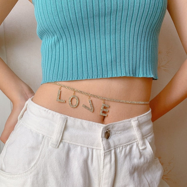 Vintage Charm Belly Waist Body Chain