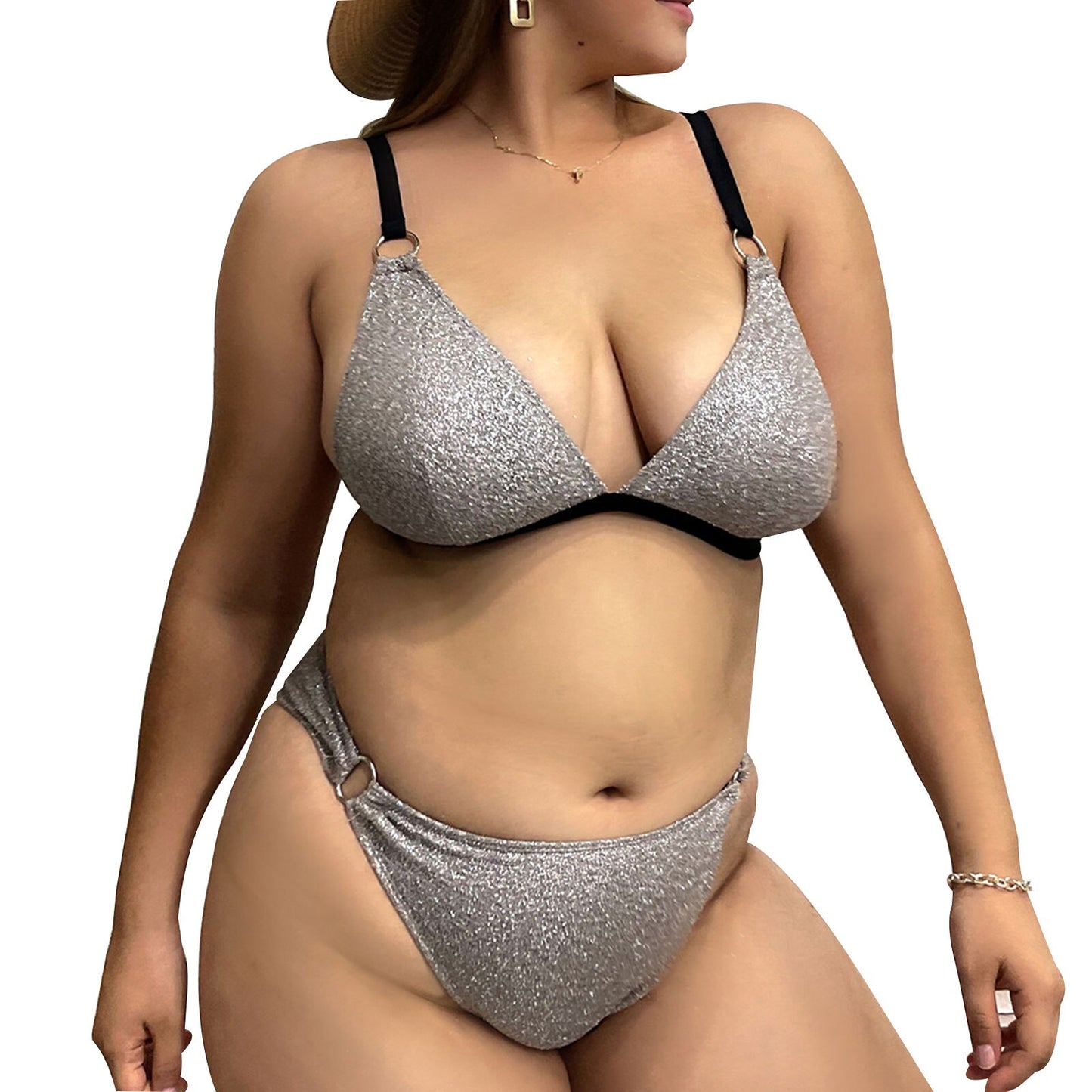 Bikini Plus Size Sexy Women Swimsuit Push Up Brazilian Bikini Folds Female Swimwear Bikinis Bathing Suit Beachwear