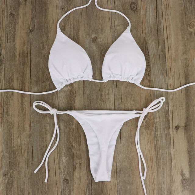 Brazilian Push Up Padded Thong Bikini Set