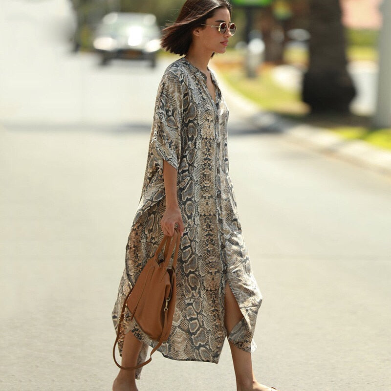 Women Plus Size Caftan Swimsuit Cover Ups for Swimwear Kaftan Beach Maxi Dress Ropa Mujer Vestido Playa