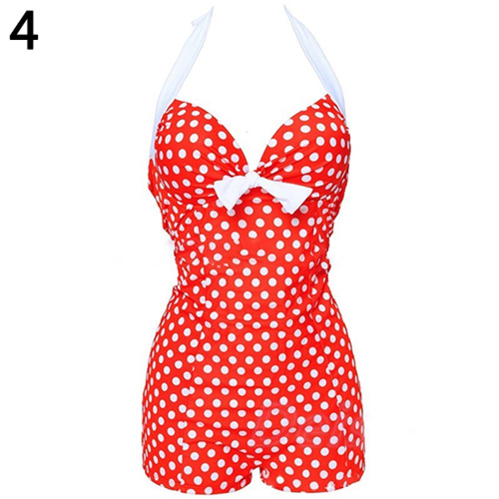 Sexy Monokini Women Playsuits Dotted Print One Piece Bikinis Swimsuit Women Swimming Suit Female Bodysuits biquinis feminino