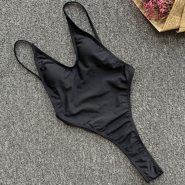 New Sexy Extreme String Mini Micro Thong One Piece Swimsuit 2022 Female Bather Women Swimwear Bathing Suit Swim Beach Monokini