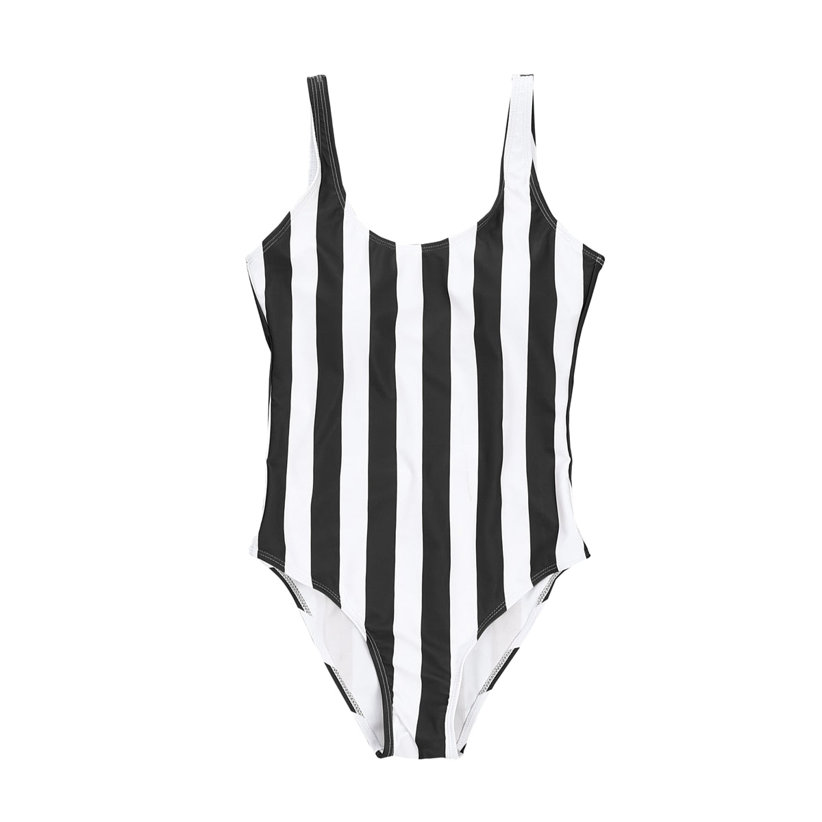 2019 Summer New Stripped One-Piece Swimsuit Women Bathing Suit Swimwear Beachwear Women One Piece Bikinis