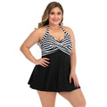 Sexy One-Piece Suits Plus Size Swimwear Women Swimsuit One Piece Swim Suits Monokini Trikini Swimming Suit for Women Swim Dress