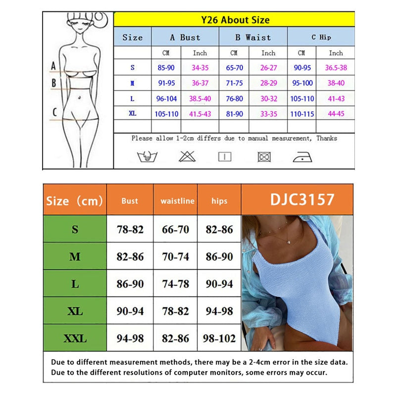 2022 Summer Sexy Ladies One Piece Swimsuit Women Solid Thong Swimwear Backless Monokini Brazilian Swimwear Suit