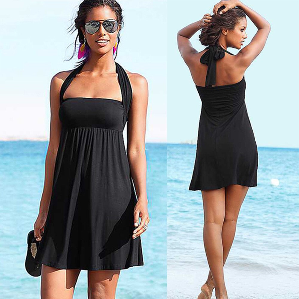 Sexy Women's Bikini Bandage Beach dress worn in many ways Seaside holiday skirt YF002