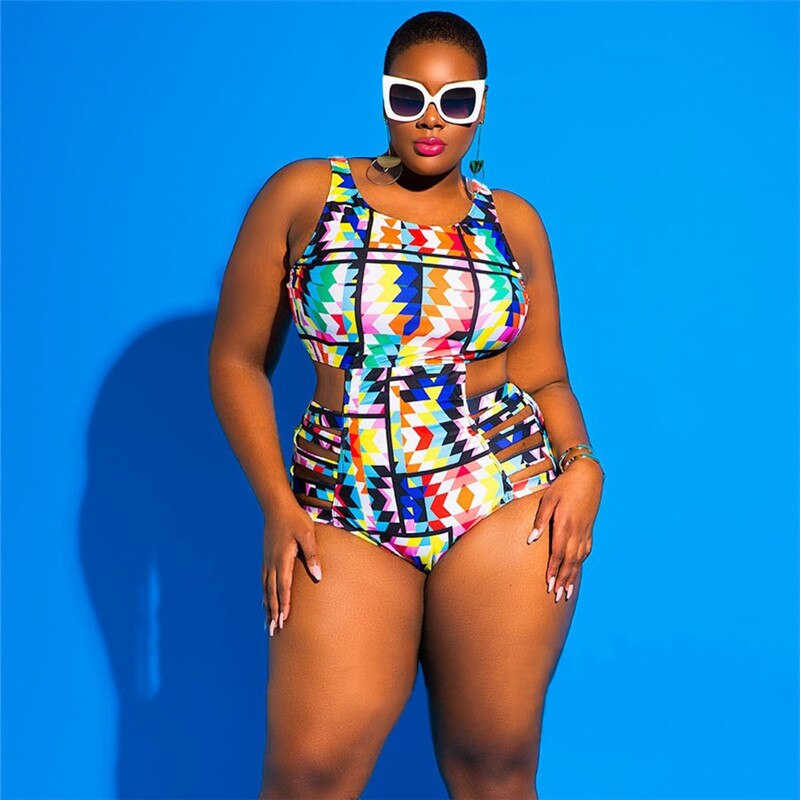 Plus Size Swimsuit Large Swimwear Women 2022 Woman 1 One Piece Bathing Suits Trikinis Swimsuits Beach Female Chubby Maio 2023