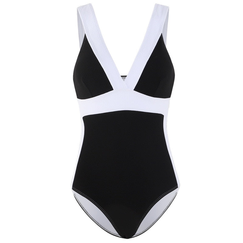 2022 Women Summer Sexy Backless Push Up Swimsuit Beach Bikini One Piece Swimsuit Korean Style Swimwear Bikini