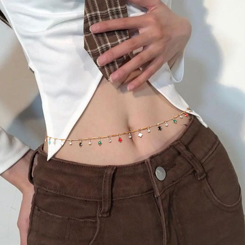 Vintage Charm Belly Waist Body Chain