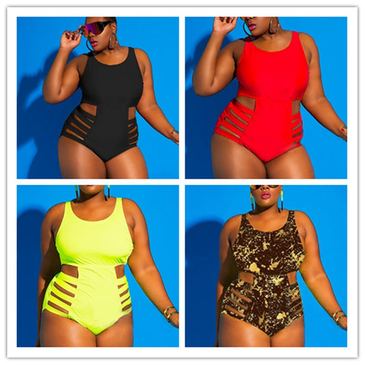 Plus Size Swimsuit Large Swimwear Women 2022 Woman 1 One Piece Bathing Suits Trikinis Swimsuits Beach Female Chubby Maio 2023