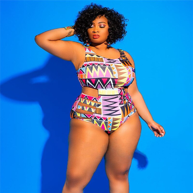 Plus Size Swimsuit Large Swimwear Women 2022 Woman 1 One Piece Bathing Suits Trikinis Swimsuits Beach Female Chubby Maio 2023