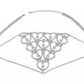 2021 Sexy Rhinestone Chain Thong Panties Bikini Jewelry for Women Luxury Heart Lingerie Crystal Body Chain Thong Jewelry Harness